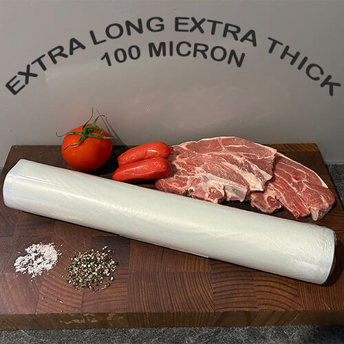 Commercial Vacuum Sealer Bags and Rolls - Food Vacuum Sealers Australia