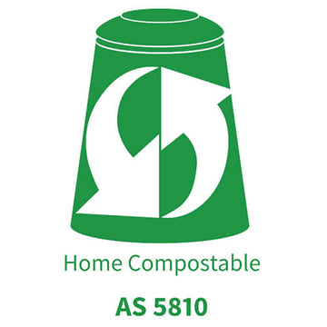 Home compostable to Australian standards AS5810