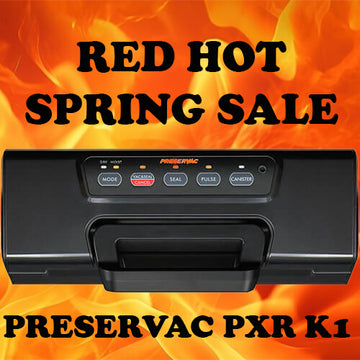 🌞 RED HOT SPRING SALE 🌞 Preservac PXR K1 Domestic Food Vacuum Sealer